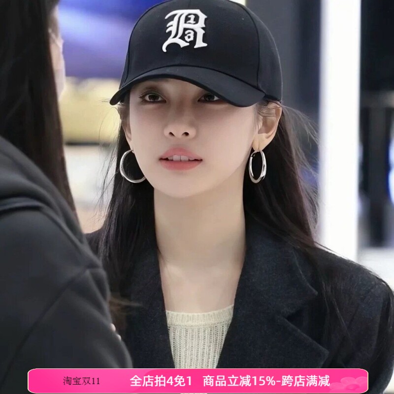 欧美风C形大圈蚊香盘耳夹圆圈网红同款个性 耳钉女无耳洞耳饰