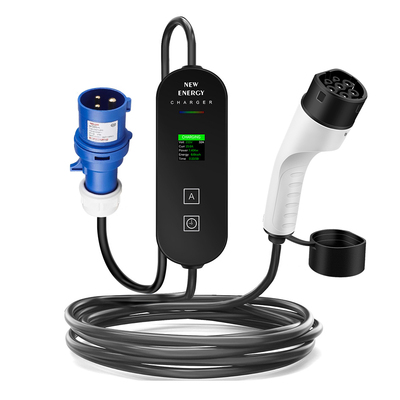 俄语GBT国标充电枪EUPLUG欧标TYPE2新能源汽车充电枪随车充香港