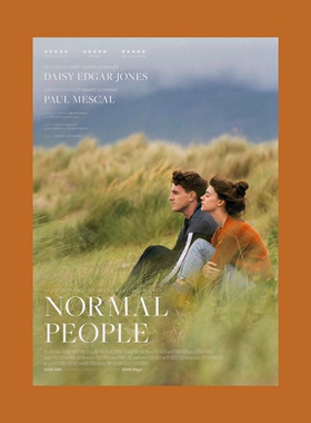 Normal People正常人海报装饰画高分剧集海报单身公寓咖啡厅文创