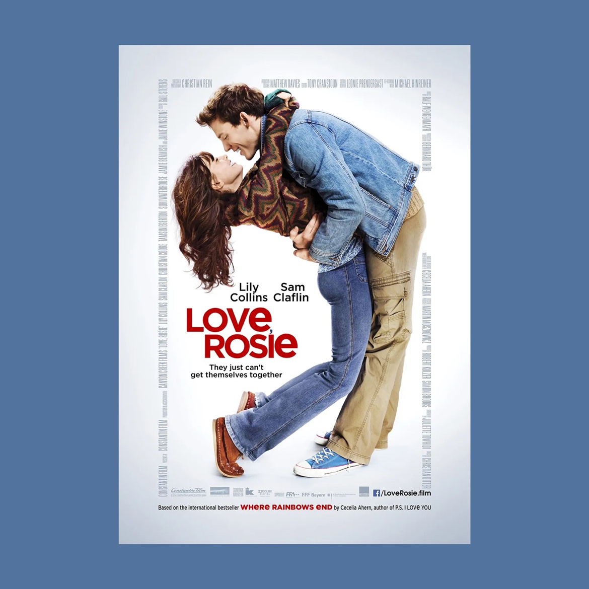 爱你罗茜电影海报/装饰画/高分电影/单身公寓/学生寝室/礼品