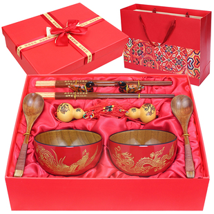 结婚礼物碗筷送新人闺密朋友兄弟姐妹婚庆新婚订婚贺礼陪嫁送礼品