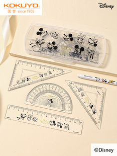 日本国yo国家声誉考试用尺子几何绘画学生画迪士尼米奇校园生活系