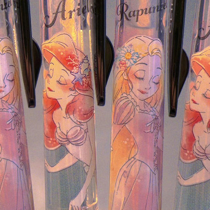 新品ZEBRA斑马公主限定中性笔迪士尼联名JJ15黑色水笔乐佩公主美人鱼公主黑色水笔日系考试刷题0.5黑色