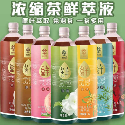 山茶花商用高香1L装茉莉鲜萃液