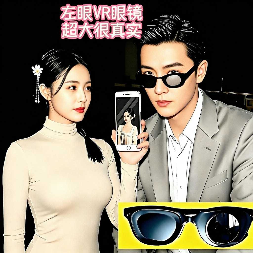 抖音VR眼镜2026新款手机专用3d立体通用智能影院男人观影虚拟现实