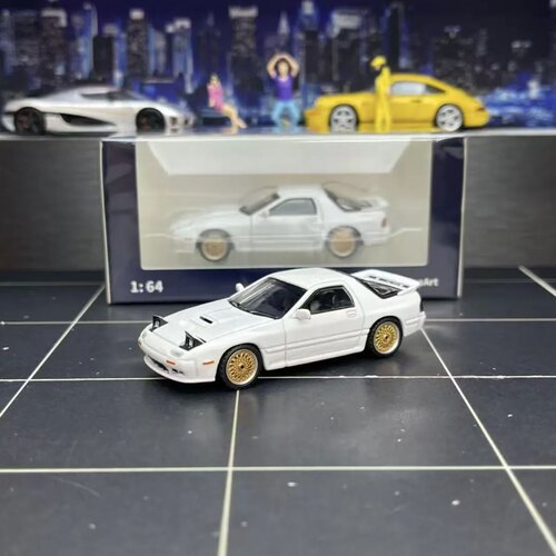 【李先生】TopArt AT model1/64马自达RX7 FC3S合金汽车模型