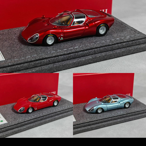 | 限量99 |DMH 1:64阿尔法罗密欧Tipo33 Stradale树脂汽车模型