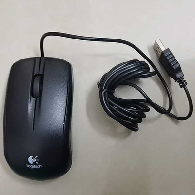 原装罗技 有线USB鼠标 罗技M-U0027-O有线USB鼠标