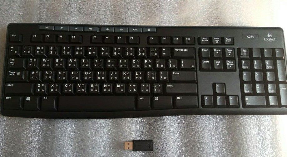 原装罗技mk260无线键盘 k260无线键盘（台版）+罗技K260接收器
