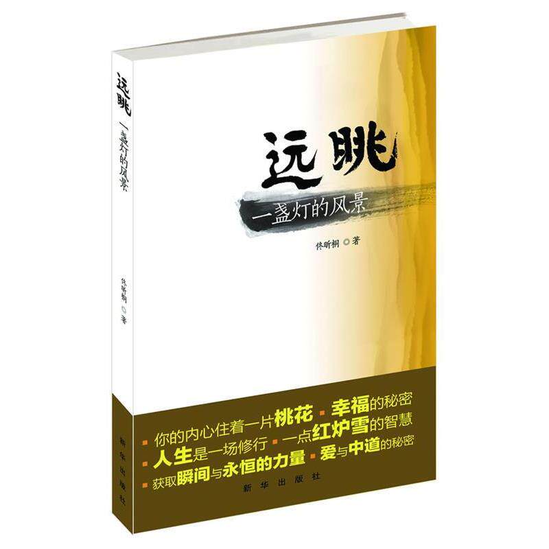 【正版包邮】 远眺-一盏灯的风景 佟昕桐著 新华出版社