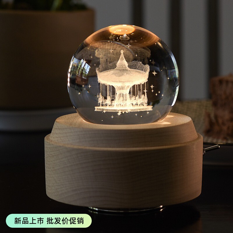 鸟之诗八音盒情人节木质盒图片