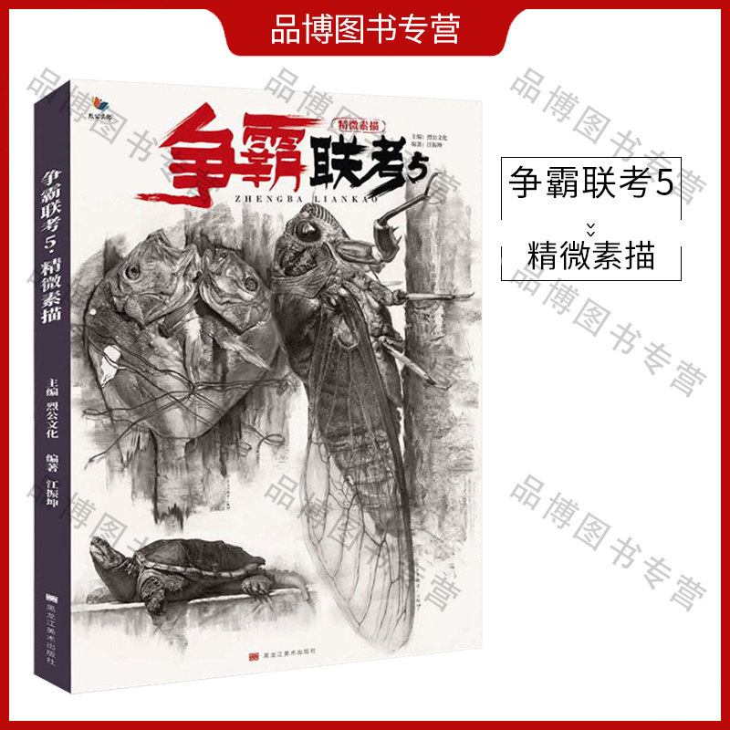争霸联考5精微素描2021烈公文化江振坤基础入门单体素描技法水果蔬菜