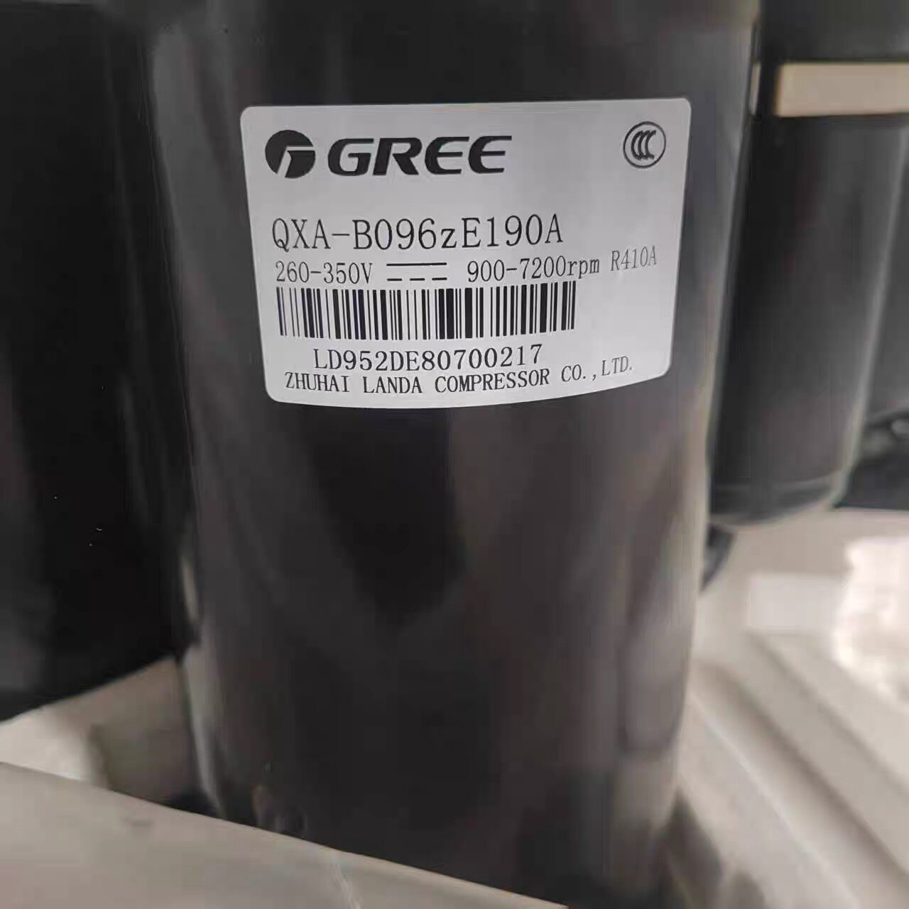 格力全新正品变频压缩机QXA QXF-A096 B096 A091ZE190A R32 R410A