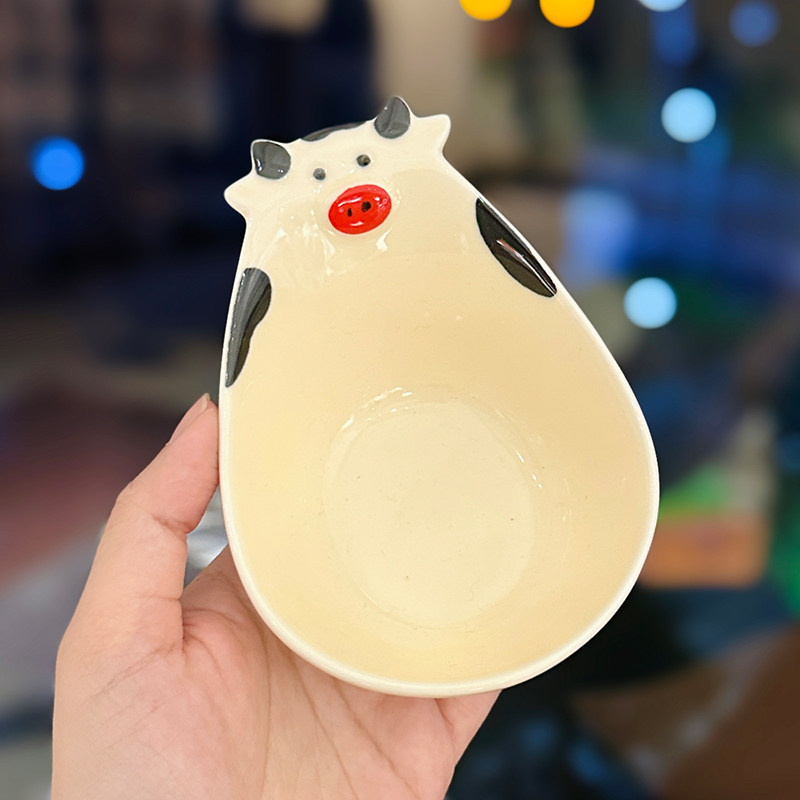 小吃碟陶瓷家用火锅沙拉蘸料酱油醋调味碟可爱卡通宝宝辅食小碗子,餐饮具,碟,淘宝优惠券,粉丝福利购,淘宝优惠卷