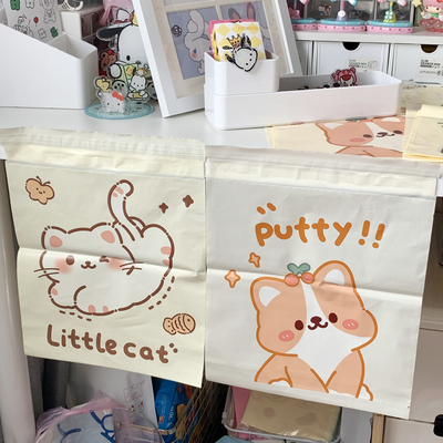 加厚粘贴式垃圾袋办公室车载桌面