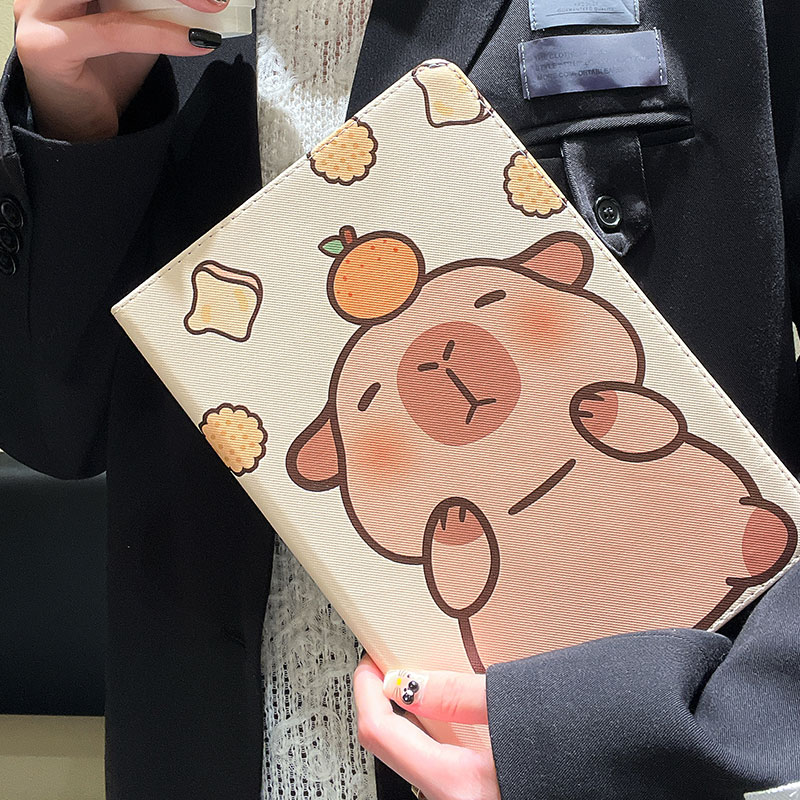 适用2024新款iPadair2保护套A1566可爱卡通air4/5第九代保护壳A2602软壳pro11英寸苹果mini7防摔mini7迷你4/5