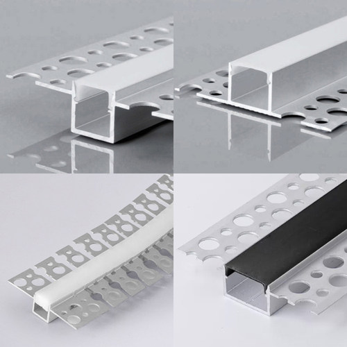 天花嵌入式铝槽折弯线性灯