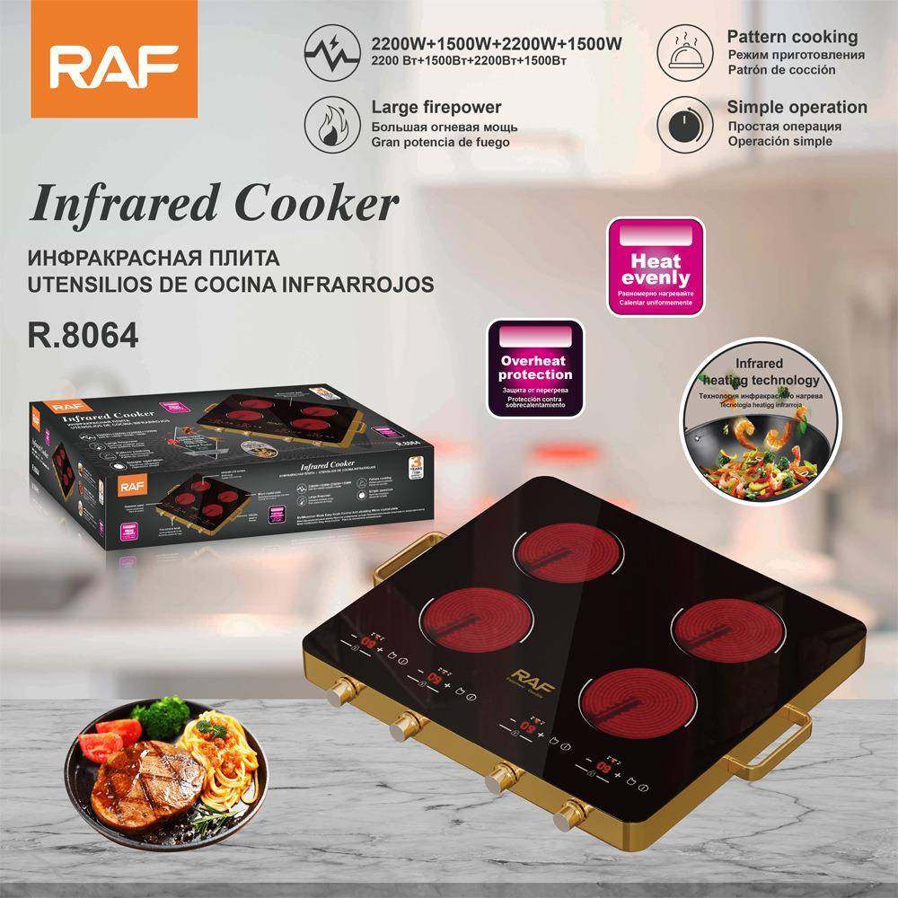 RAF跨境欧式家用大功率智能电炉爆炒节能电磁炉四灶多功能R.8064,厨房/烹饪用具,冰箱除冰铲,淘宝优惠券,粉丝福利购,淘宝优惠卷