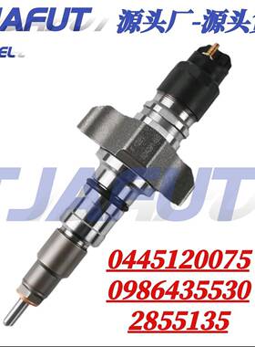 0445120075 柴油共轨喷油嘴 0986435530适用于依维柯 喷油器