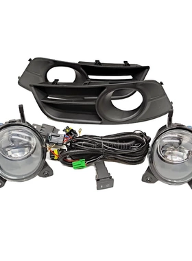 适用于丰田04-06款欧版corolla卡罗拉runx前杠卤素雾灯框套装