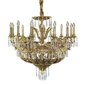 法式 客厅奢华宫廷复古别墅酒店会所西餐厅吊灯 全铜灯水晶吊灯欧式