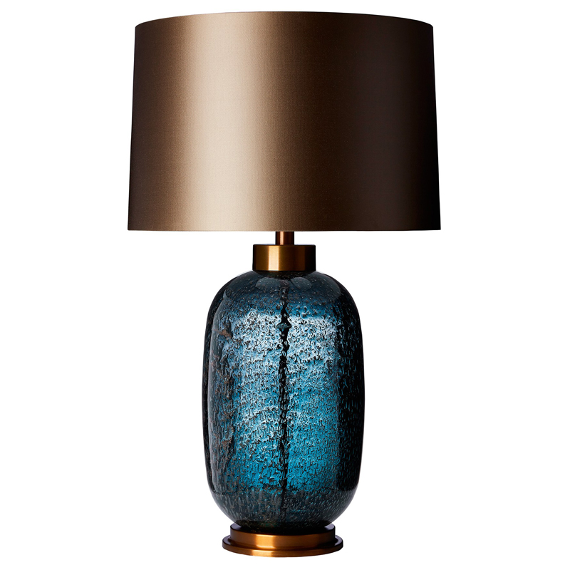 古典风琉璃设计师样板房客厅台灯