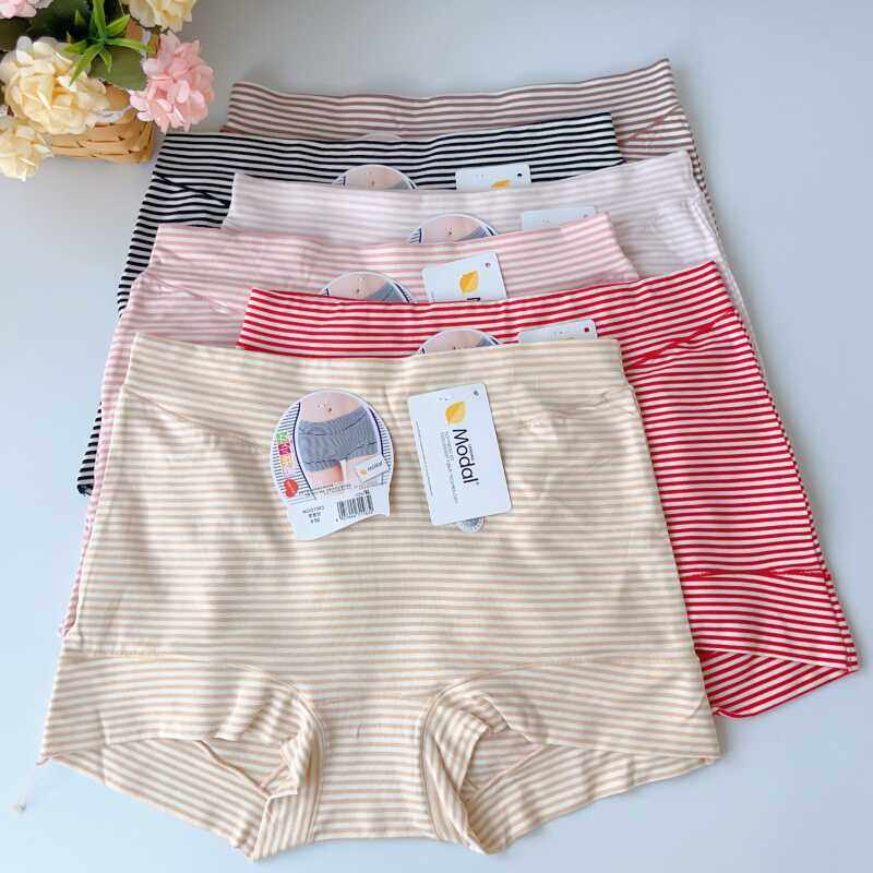 女士内裤中高腰莫代尔条纹石墨烯底裆小平角舒适柔软女裤头21563,女士内衣/男士内衣/家居服,女三角裤,淘宝优惠券,粉丝福利购,淘宝优惠卷