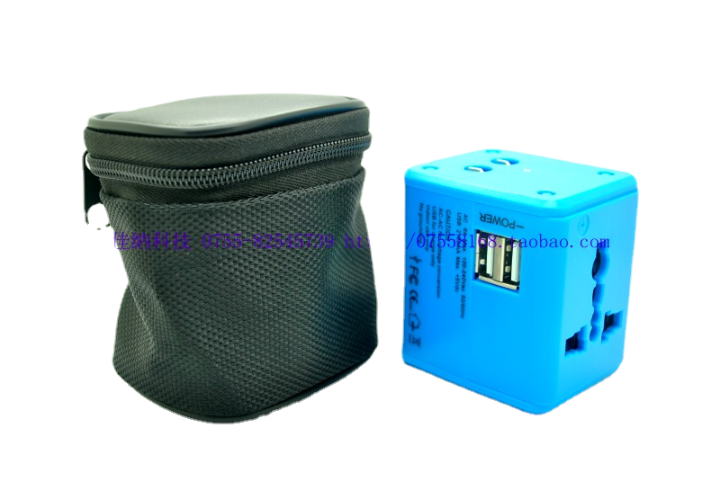 全球通用万能电源转换器 旅游手机充电器转接插头多功能带USB插座
