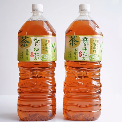 进口三得利绿茶2升无蔗糖0卡0脂