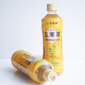 0脂0卡0蔗糖 饮料600ml 日本进口 伊藤园ITOEN玄米茶瓶装