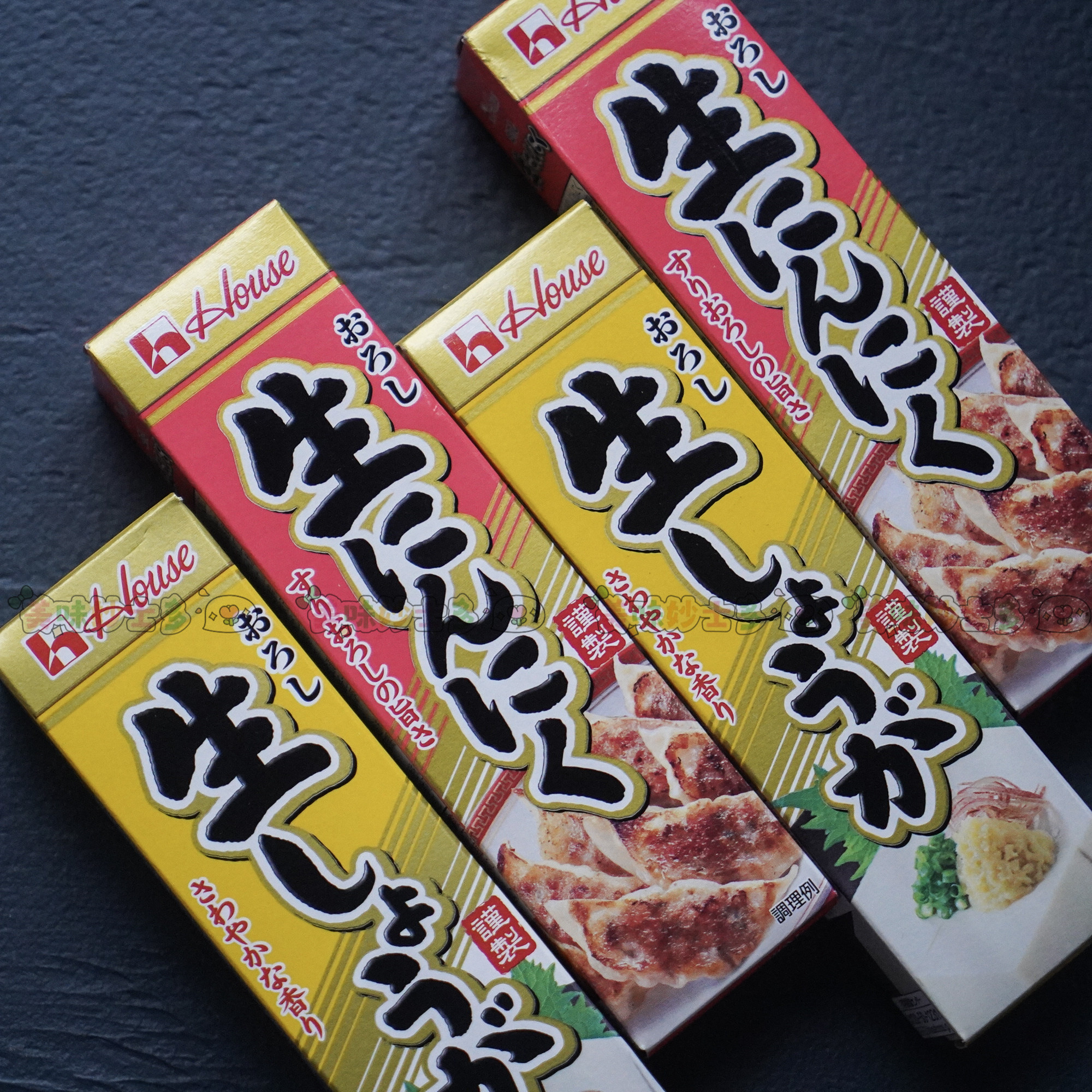 日本进口 好侍生姜泥40g/大蒜泥43g饺子寿司生鱼片烤肉炒菜调味料