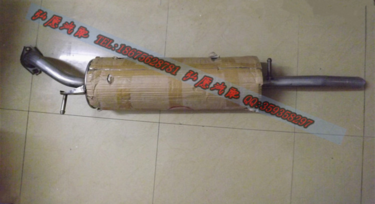 03-07款威驰排气管尾段 威乐威志 夏利2000雅酷 排气管后节消声器