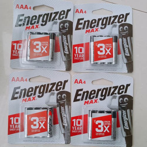 劲量5号电池碱性AA五号energizer