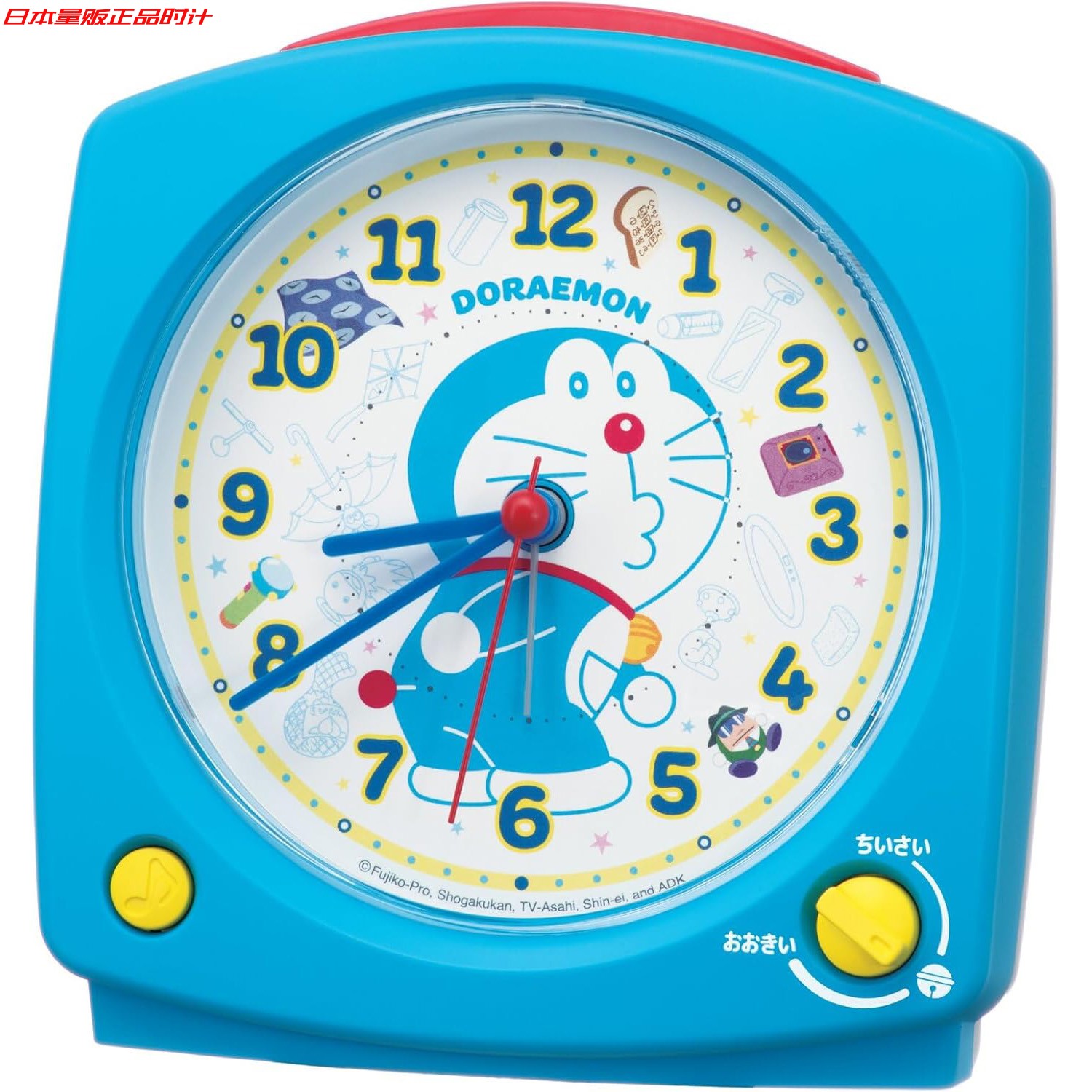 SEIKO精工卡通角色轻奢闹钟