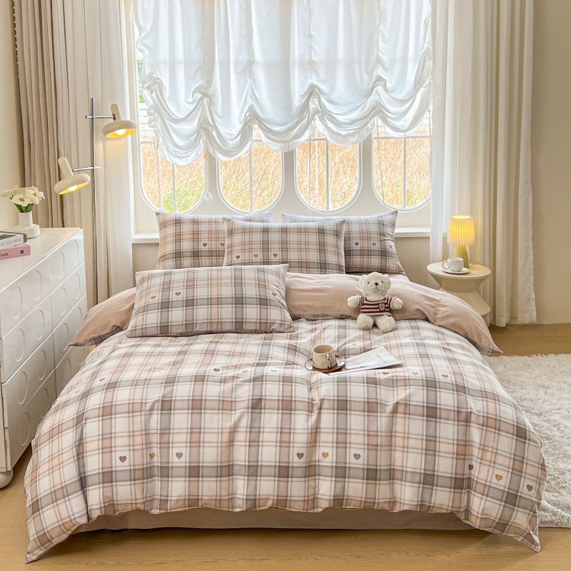 全棉2米x2米两米床四件套床笠款