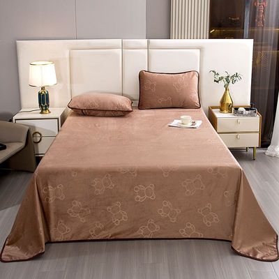 冬天牛奶绒隔尿垫大尺寸床单毛绒