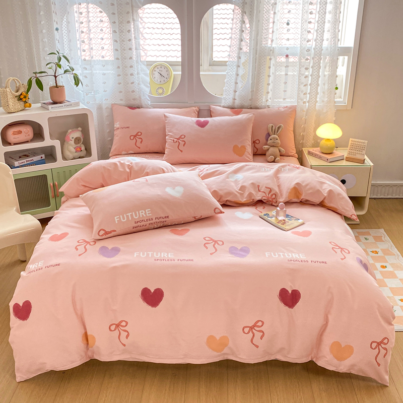 全棉2米x2米2大床四件套床笠款