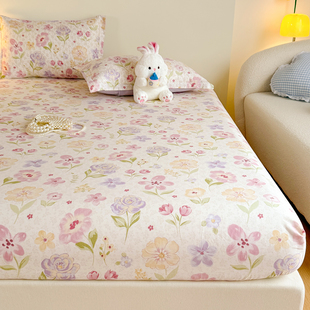 全棉1米35床品2米x2米2大床床笠2米乘2米2 135x200 180cmx200cm