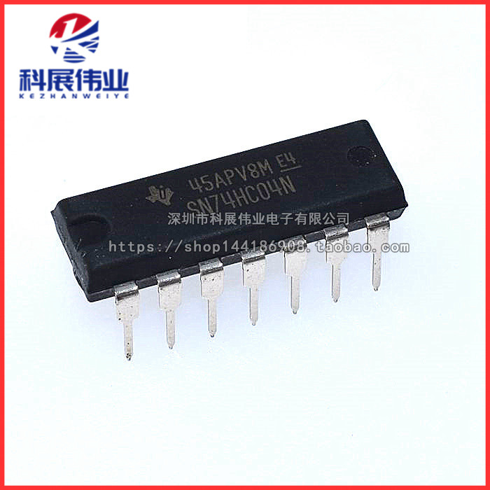 SN74HC04NDIP-14六组反向器