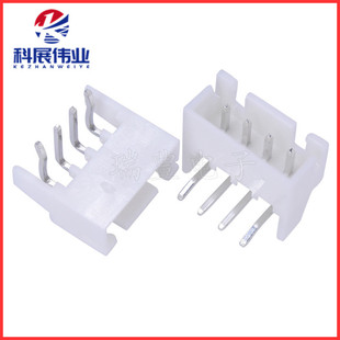 4AWD弯针带定位插座 XH2.54mm间距 2P3P4P5P6P7P8P10P12P连接器