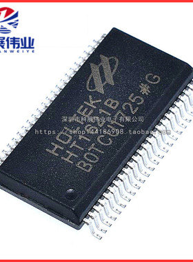 全新国产 HT1621 HT1621B RAM映射 LCD驱动器芯片 贴片SSOP-48