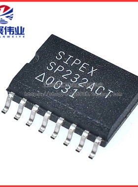 全新原装  SP232 SP232ACT 收发器芯片贴片SOP-16宽体