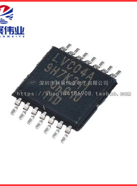 全新原装 SN74LVC04APWR 74LVC04APW LVC04A TSSOP14 贴片