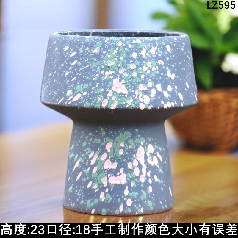 大口径高颜值户外艺术庭院北欧风网红特大号火锅盆老庄法师粗陶盆