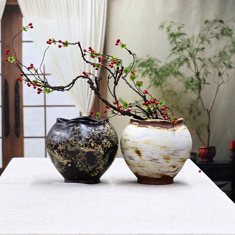 景德镇陶瓷花盆复古怀旧蝴蝶兰盆