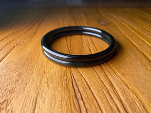 新疆和田玉黑青玉手镯女生玉镯子天然 美人镯 正品新款气质高级感