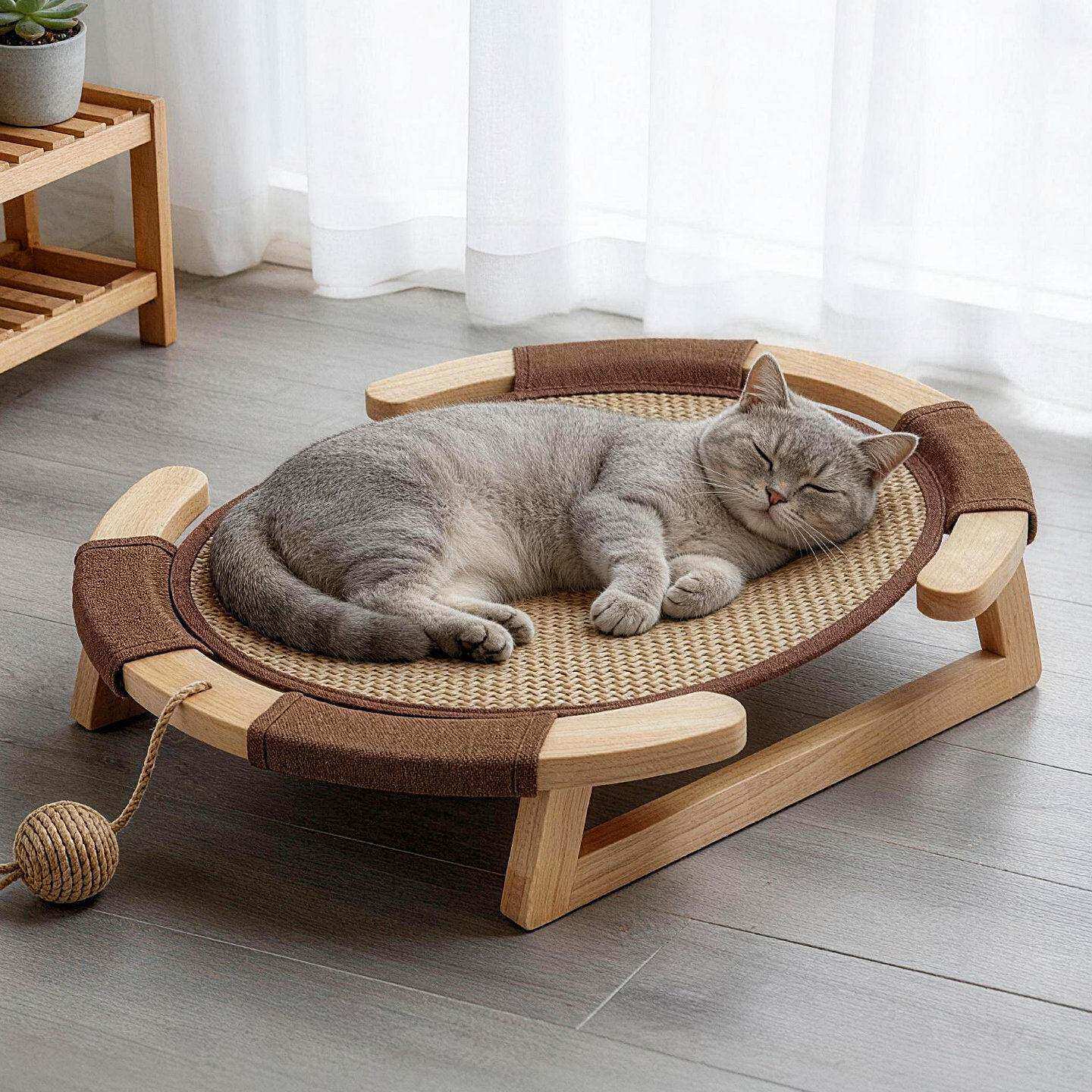 猫咪凉席垫沙发猫窝夏季