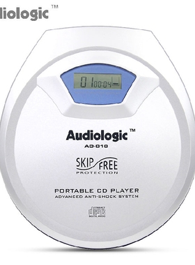 美国Audiophase便携式CD机随身听CD播放机支持英语书本教学光盘