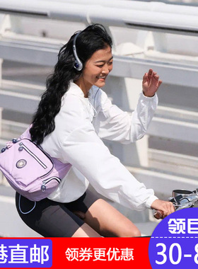 海外代购kipling休闲斜挎包牛角包|GABBIE大容量单肩包女包K12632