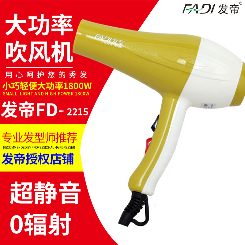 发帝家用电吹风机大功率速干恒温不伤发静音学生用宿舍专用吹风筒